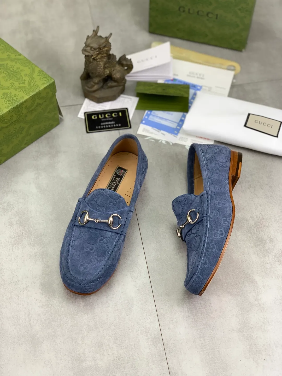 Men's men's shoes 💰P540 [New style] Water-dyed cowhide 💰💎💎💎 [Gucci] Gucci high-end men's formal business leather shoes, original order 1:1 authentic goods! Original imported high-end washed calfskin, original metal buckle, imported first-layer cowhide lining for feet, original outsole, men's shoe size: 38-44, multiple colors available